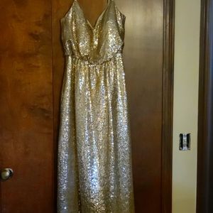Sequin Belsoie Dress